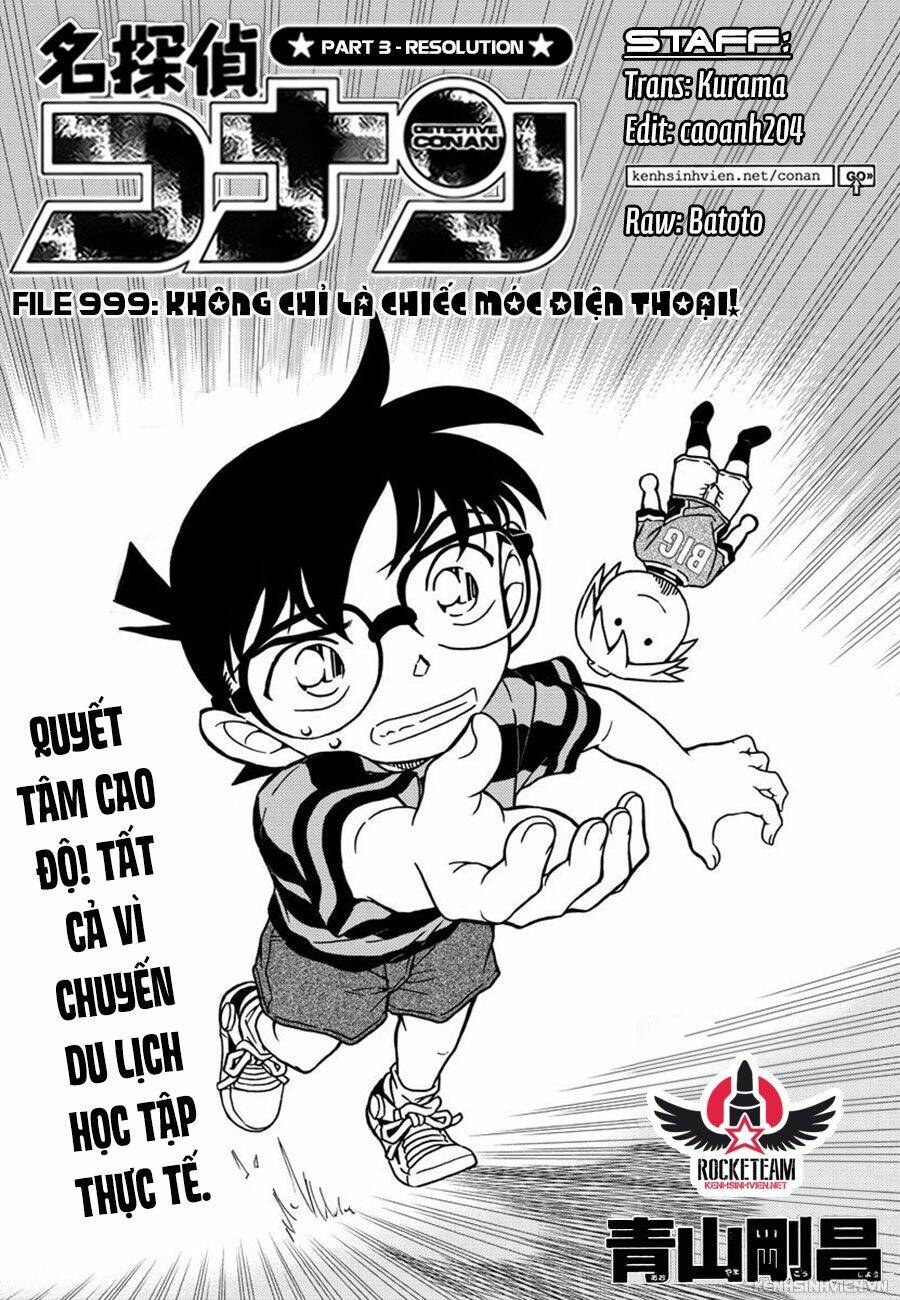 thám tử conan chapter 999 - Next chapter 1000