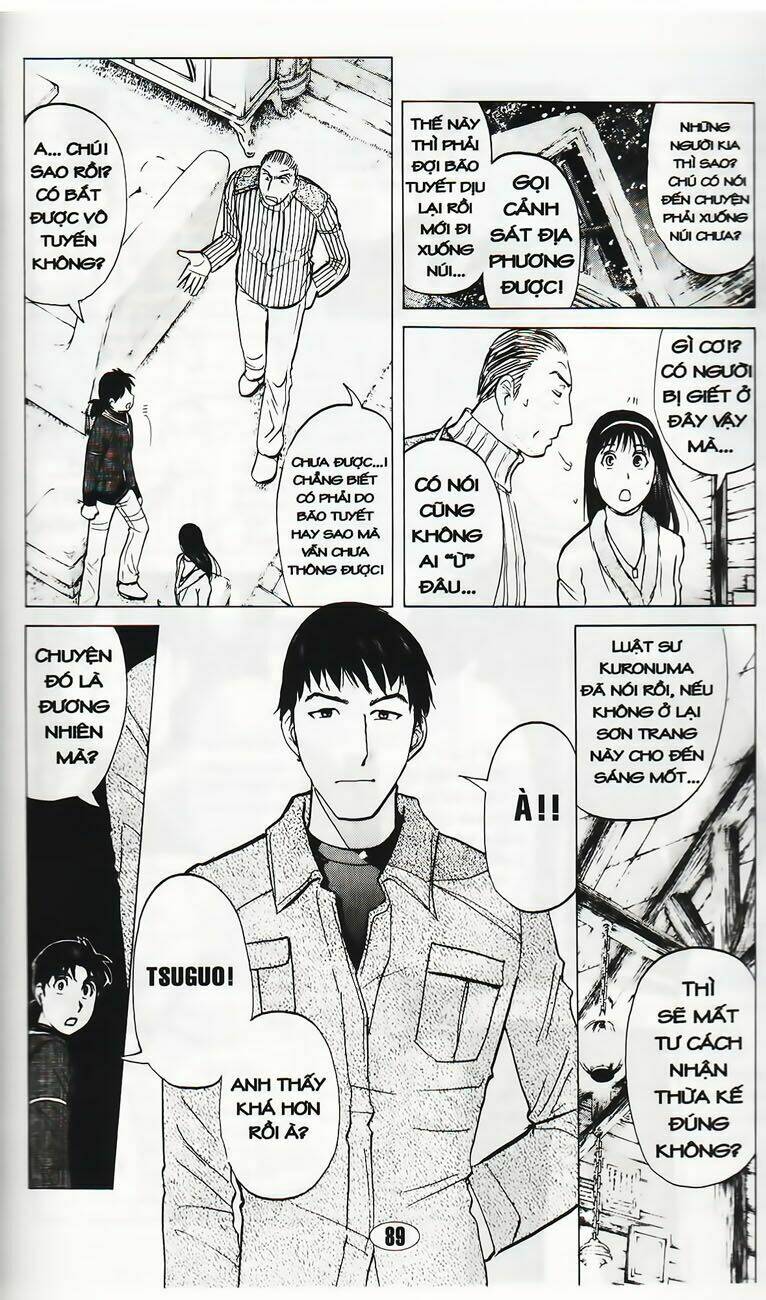 thám tử kindaichi - phần 2 chapter 42 - Next chapter 43