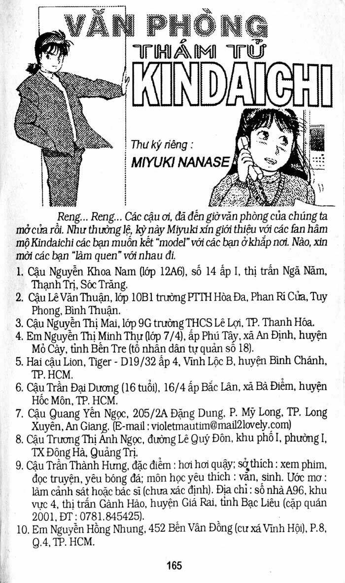 Thám Tử Kindaichi Chapter 108 - Trang 2