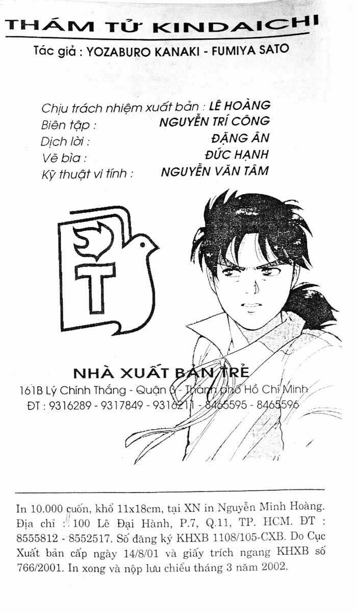 Thám Tử Kindaichi Chapter 109 - Next Chapter 110