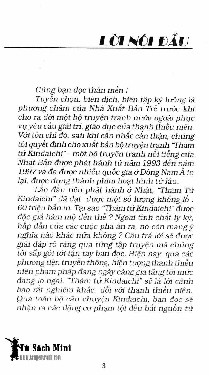 Thám Tử Kindaichi Chapter 109 - Next Chapter 110