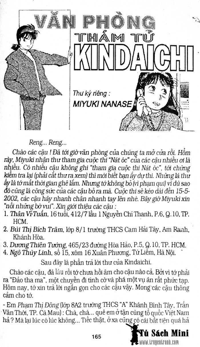 Thám Tử Kindaichi Chapter 128 - Trang 2