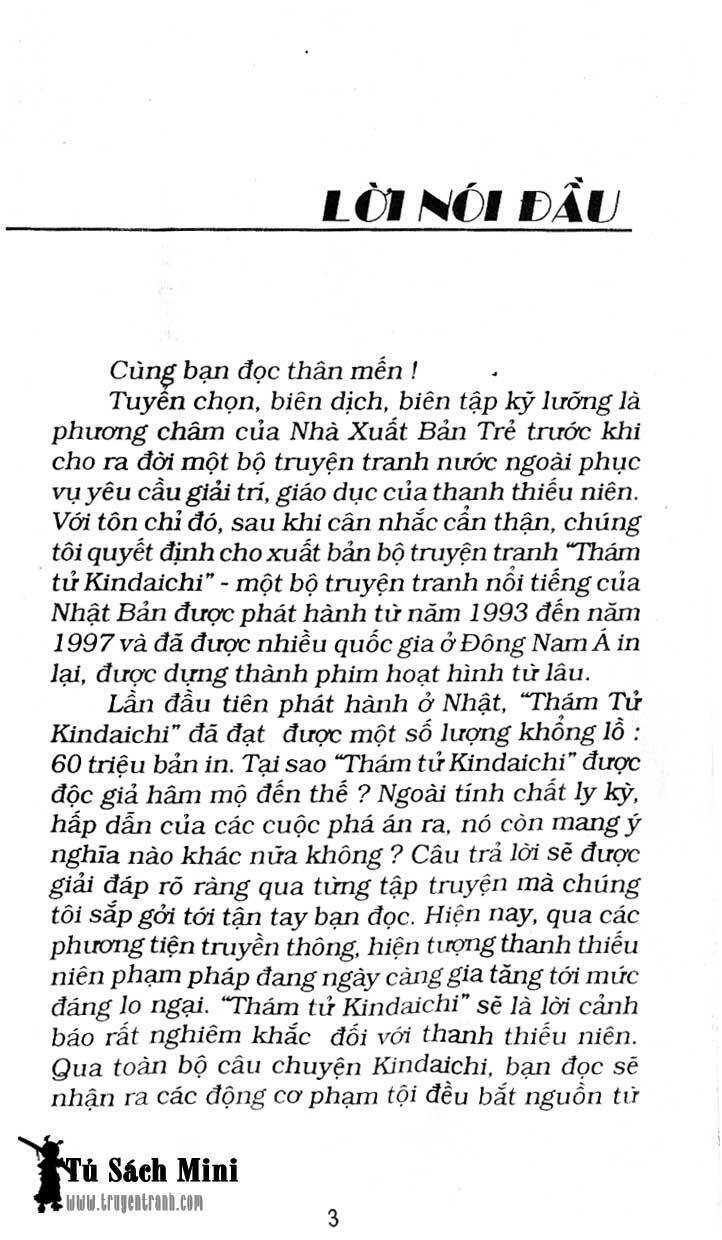 Thám Tử Kindaichi Chapter 129 - Trang 2