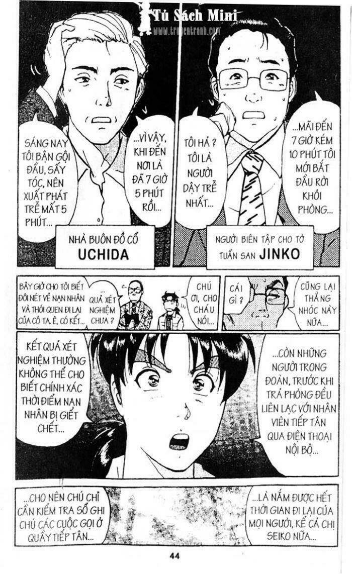 Thám Tử Kindaichi Chapter 134 - Trang 2