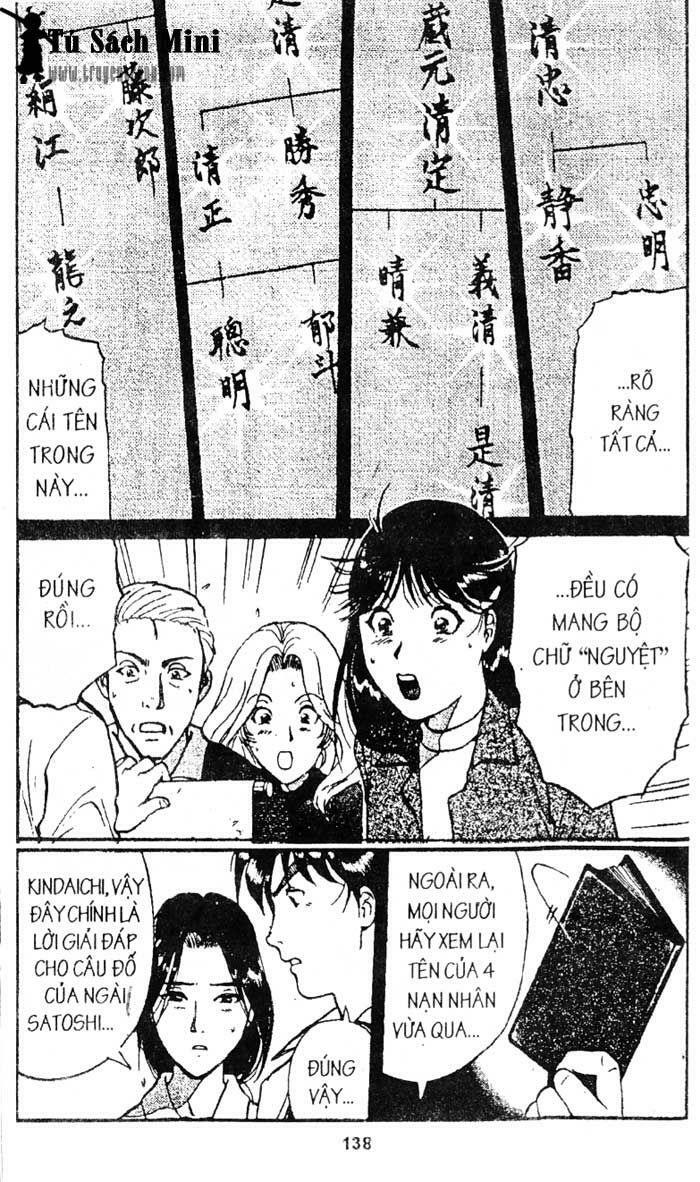 Thám Tử Kindaichi Chapter 136 - Next Chapter 137