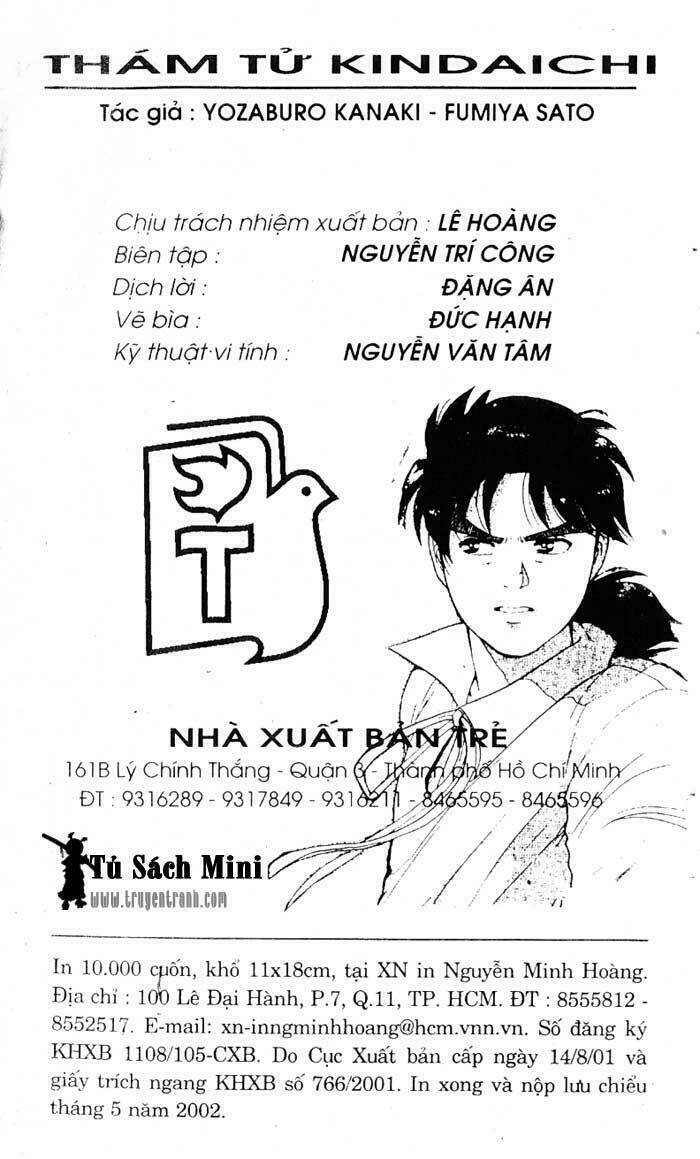 Thám Tử Kindaichi Chapter 141 - Next Chapter 142