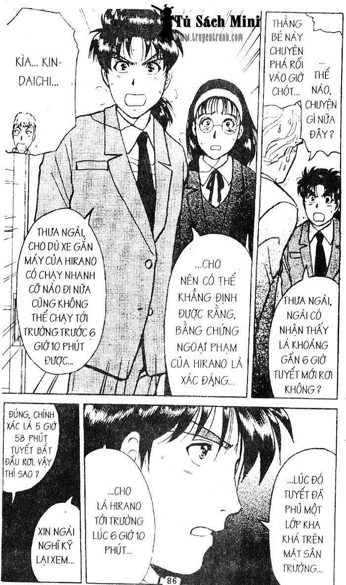 Thám Tử Kindaichi Chapter 143 - Next Chapter 144