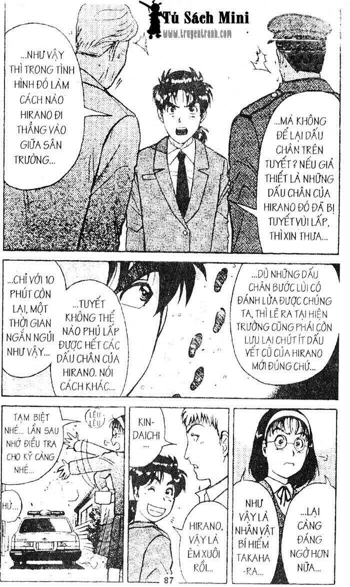 Thám Tử Kindaichi Chapter 143 - Next Chapter 144