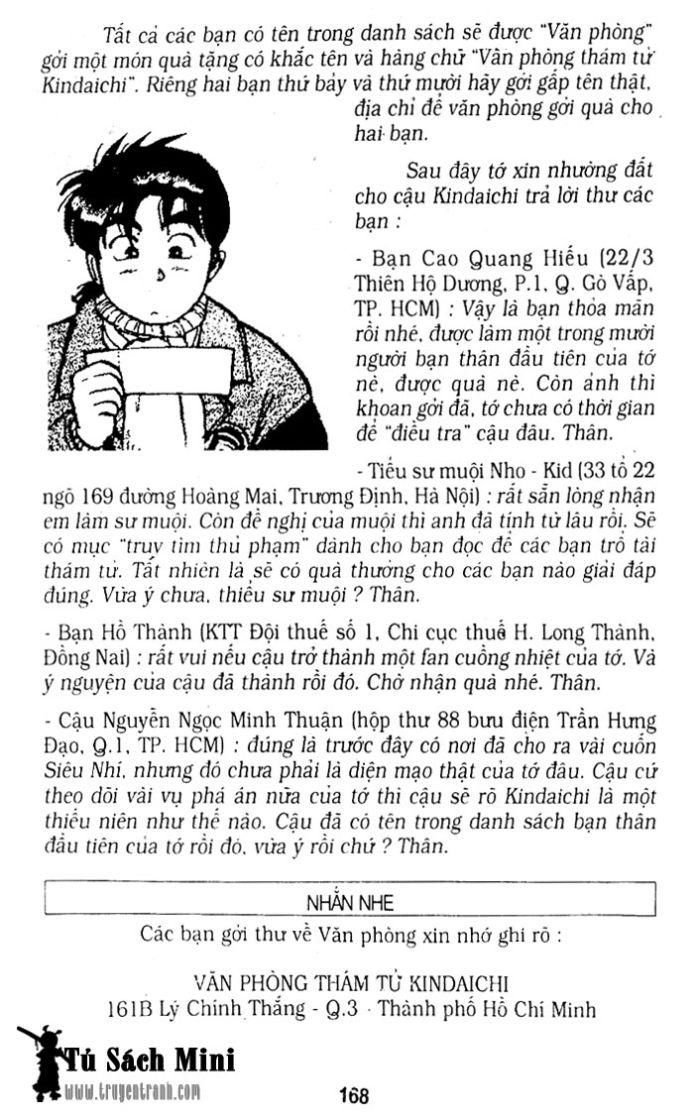 Thám Tử Kindaichi Chapter 16.2 - Next Chapter 17