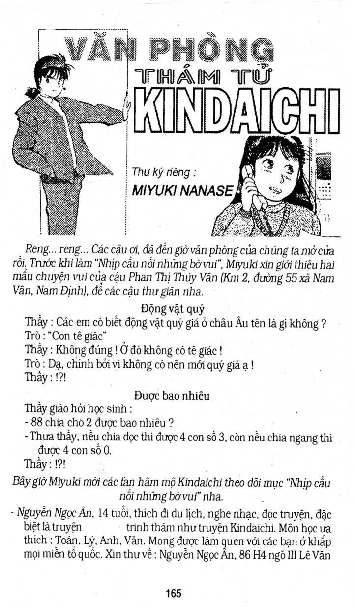 Thám Tử Kindaichi Chapter 184 - Trang 2