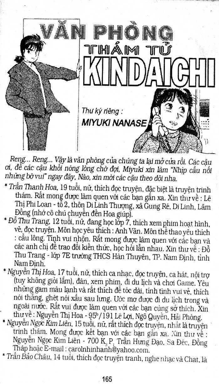 Thám Tử Kindaichi Chapter 200 - Trang 2