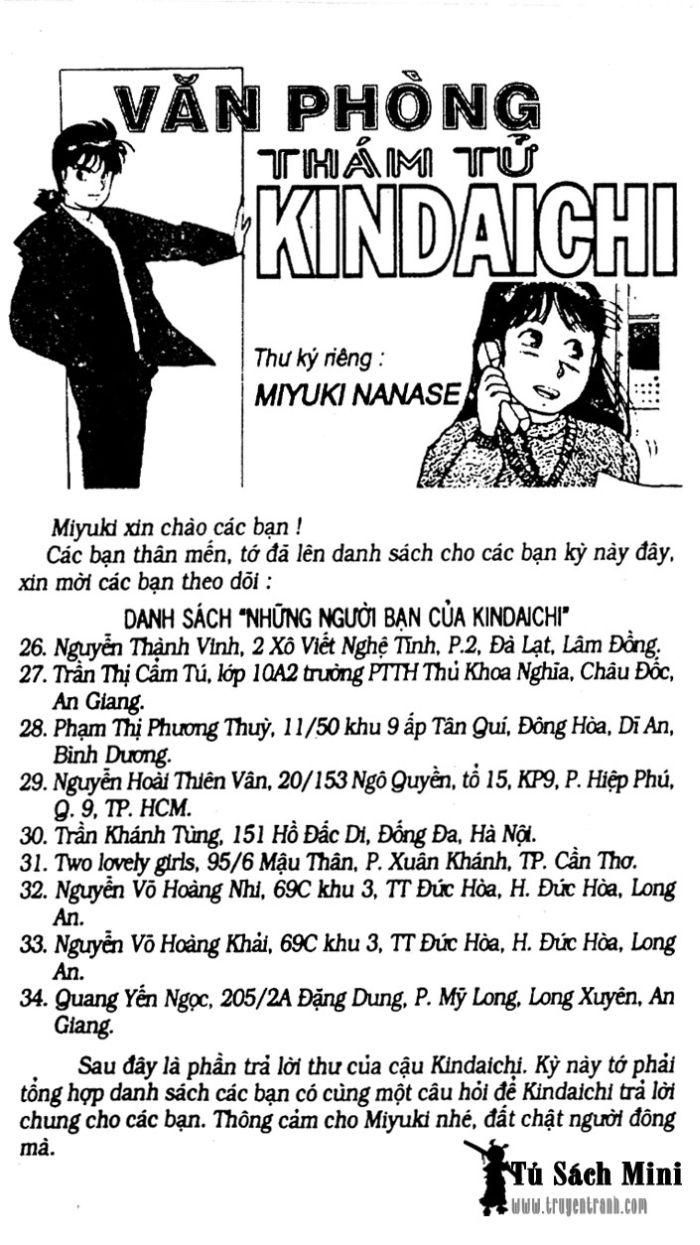 Thám Tử Kindaichi Chapter 24.2 - Next Chapter 25