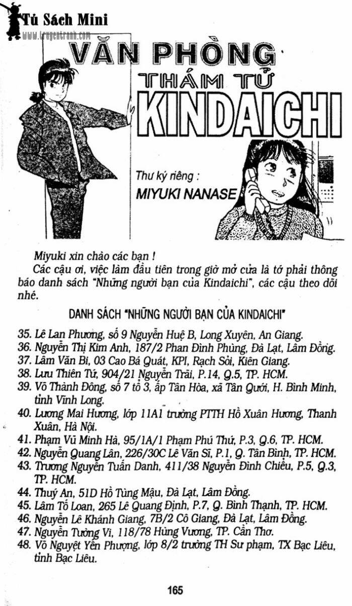 Thám Tử Kindaichi Chapter 28 - Trang 2