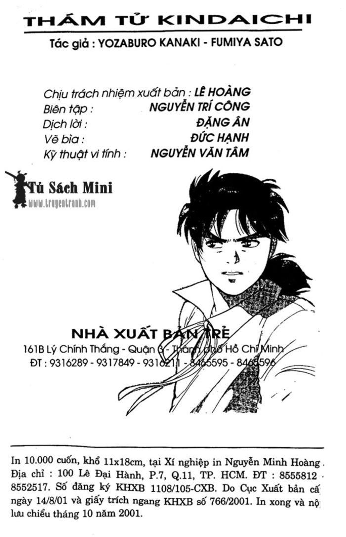 Thám Tử Kindaichi Chapter 29.1 - Next Chapter 29.2