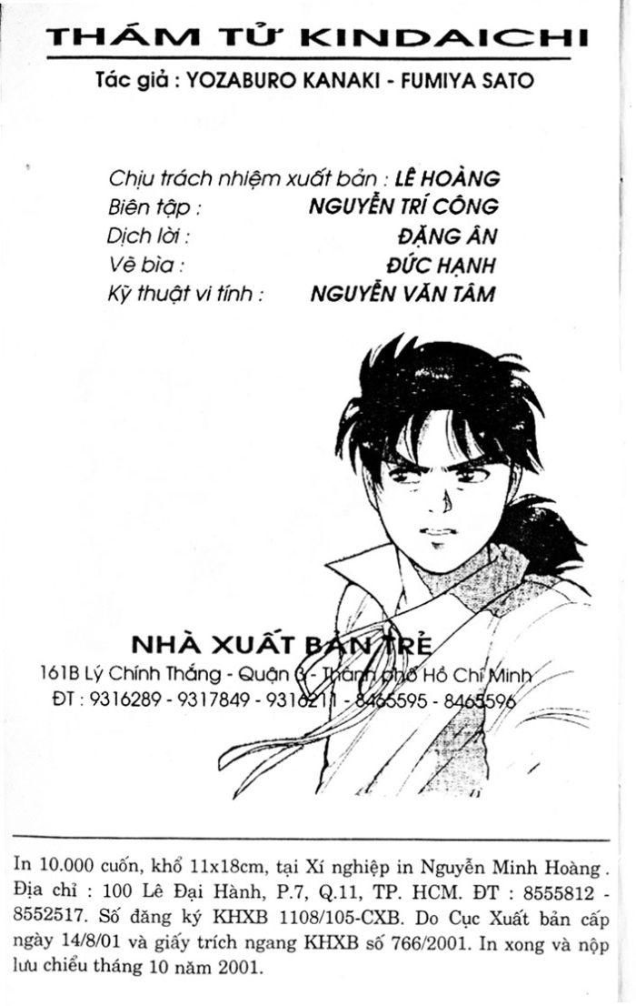 Thám Tử Kindaichi Chapter 33.1 - Next Chapter 33.2