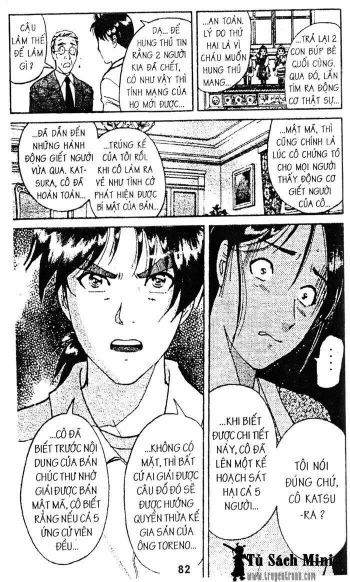 Thám Tử Kindaichi Chapter 62 - Next Chapter 63