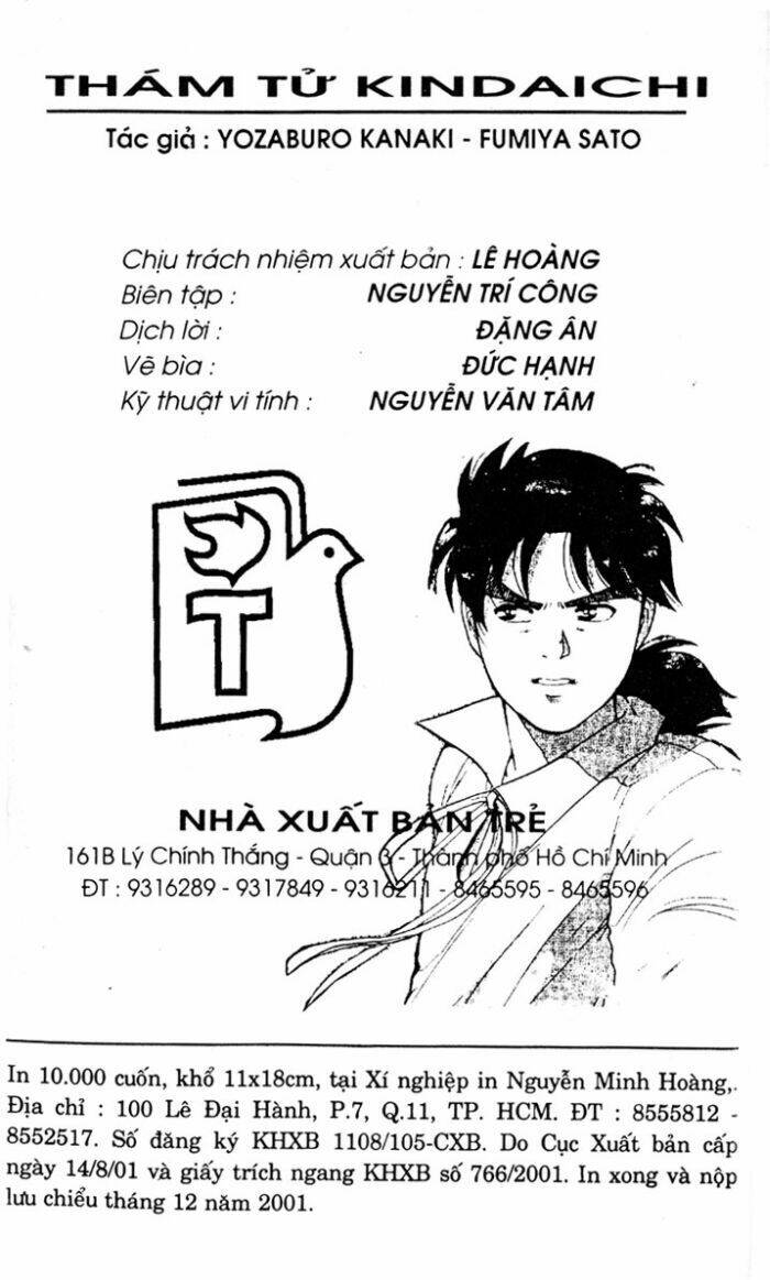 Thám Tử Kindaichi Chapter 69 - Trang 2