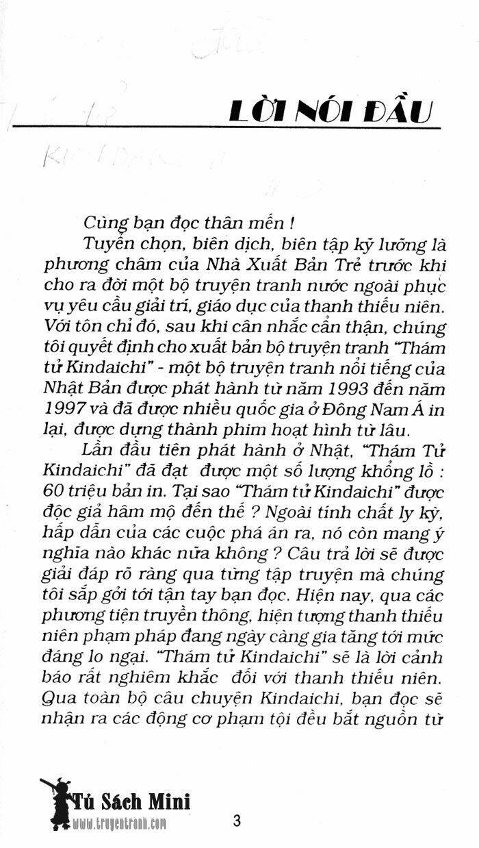 Thám Tử Kindaichi Chapter 69 - Trang 2