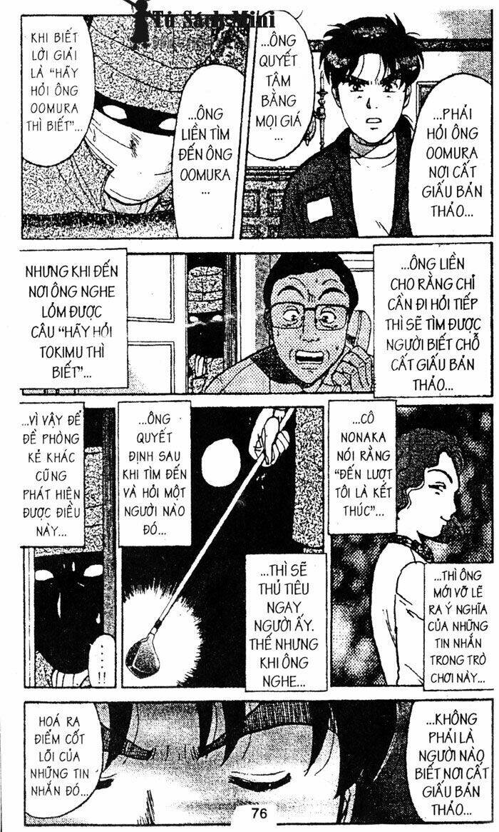 Thám Tử Kindaichi Chapter 70 - Trang 2