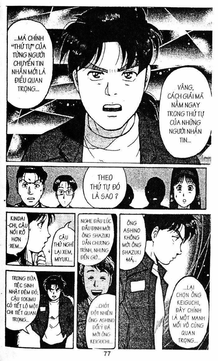 Thám Tử Kindaichi Chapter 70 - Trang 2