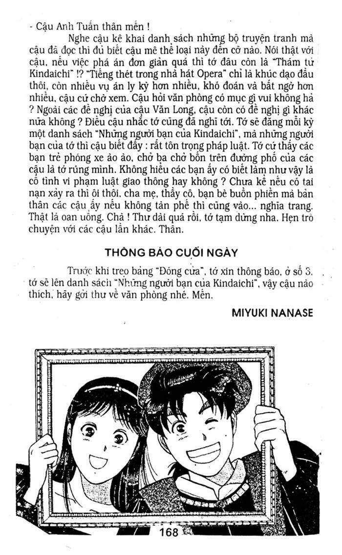 Thám Tử Kindaichi Chapter 8 - Trang 2