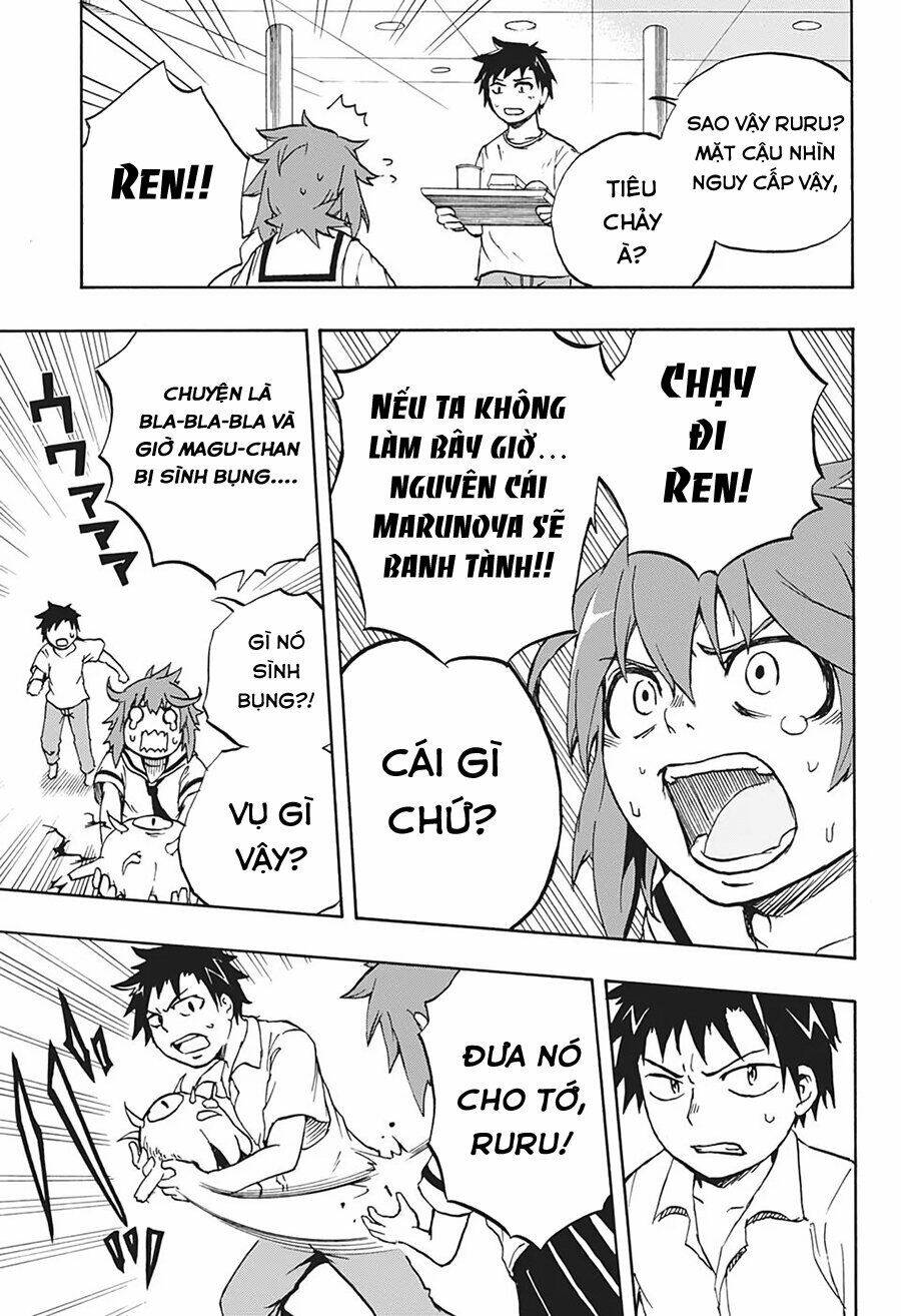 thần hủy diệt: magu-chan chapter 2: - ren và cuốn kỷ yếu - Trang 2