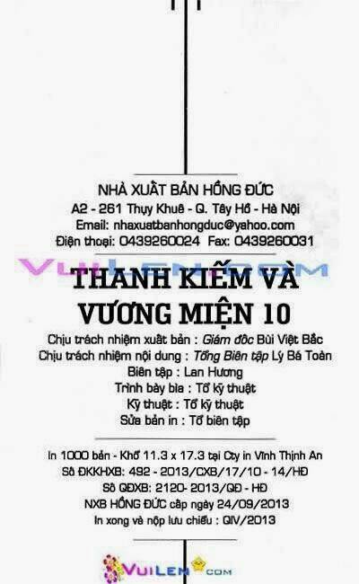 Thanh Kiếm Và Vương Miện Chapter 10 - Next 