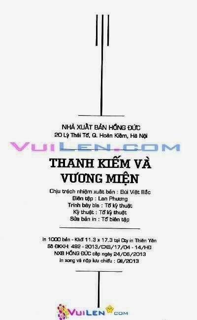 Thanh Kiếm Và Vương Miện Chapter 4 - Trang 2