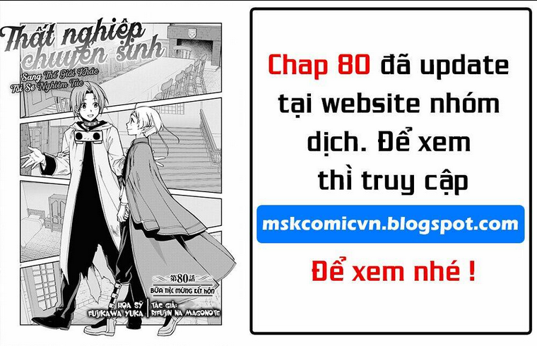 Thất Nghiệp Chuyển Sinh – Làm Lại Hết Sức Chapter 79 - Next Chapter 79.5