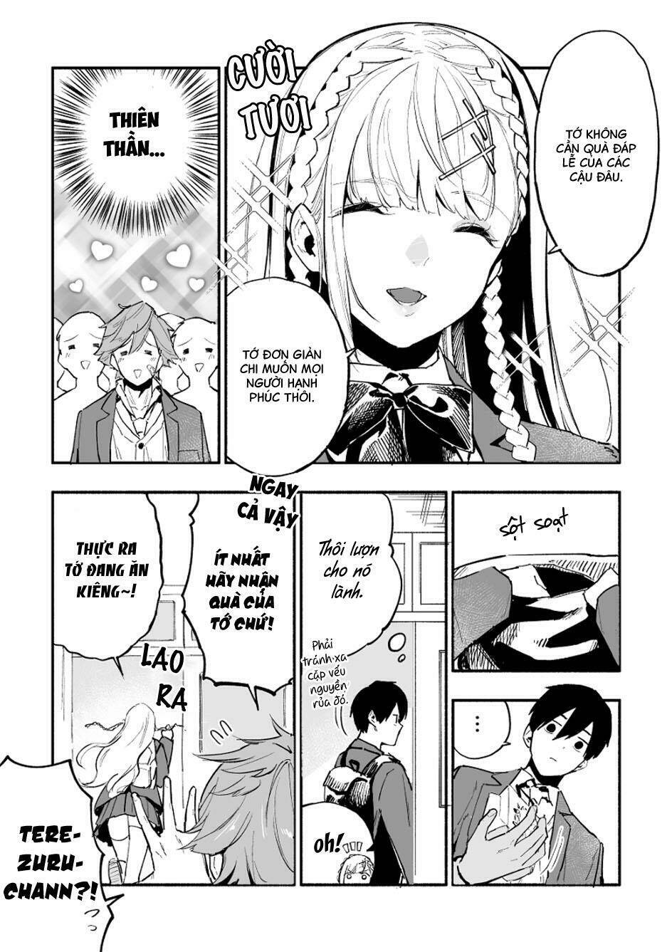 the angelic transfer student and mastophobia-kun chapter 6 - Trang 2