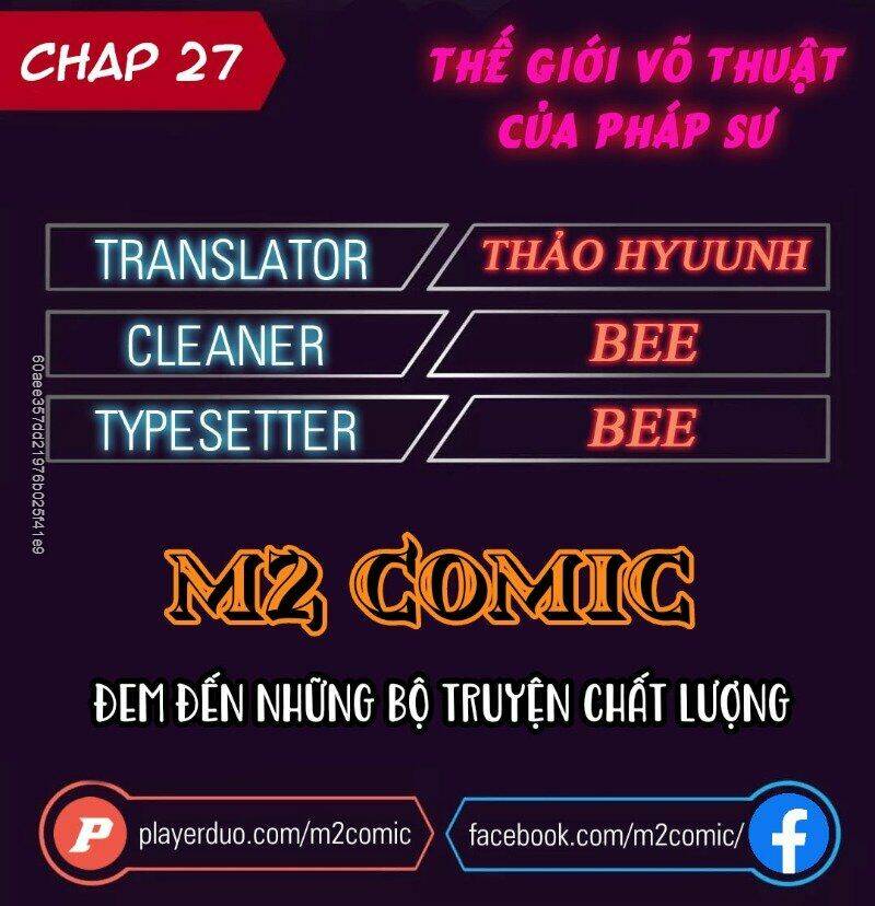 thế giới võ thuật của pháp sư chapter 27 - Trang 2