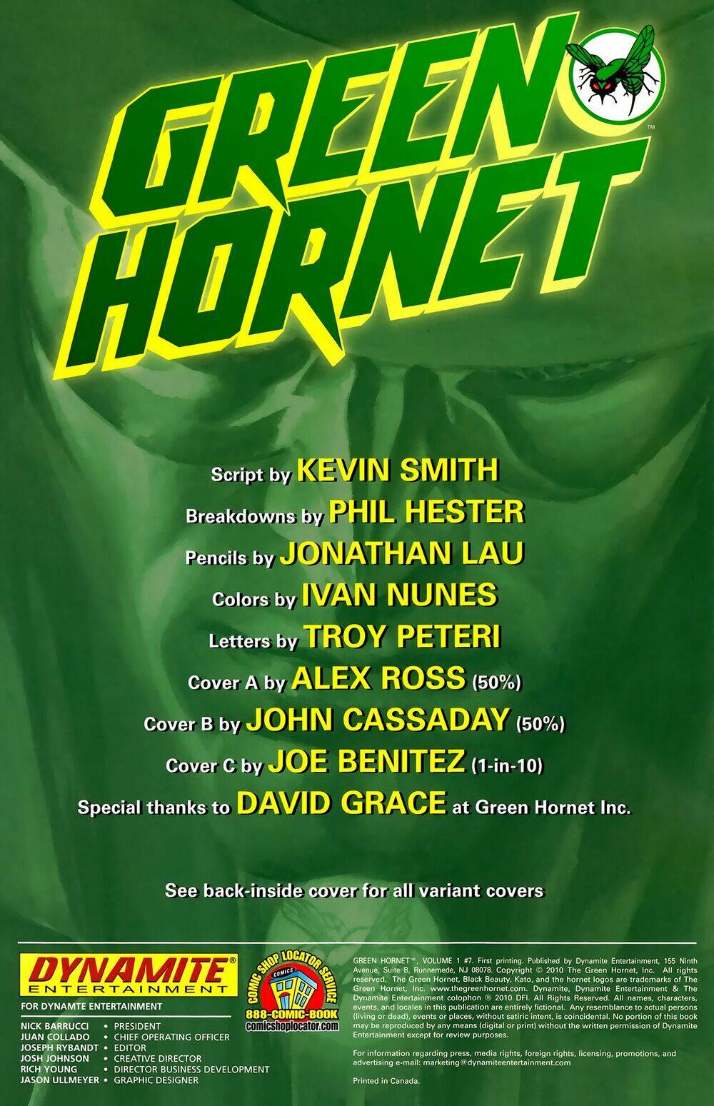 The Green Hornet Chapter 7 - Next Chapter 8