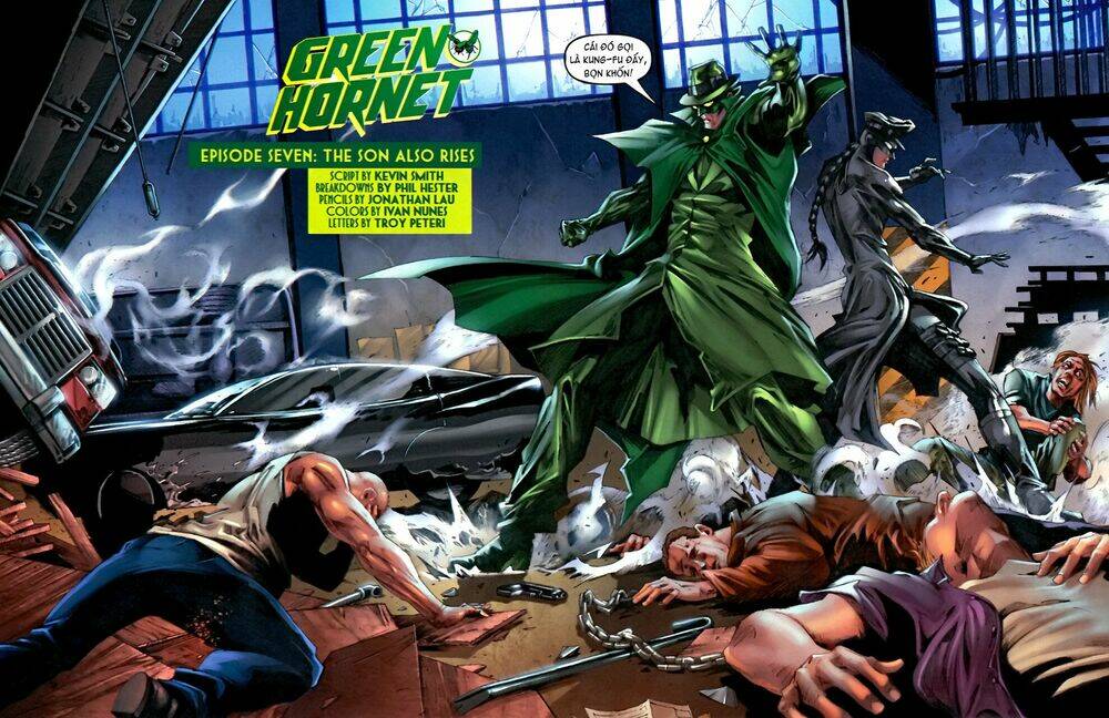 The Green Hornet Chapter 7 - Next Chapter 8