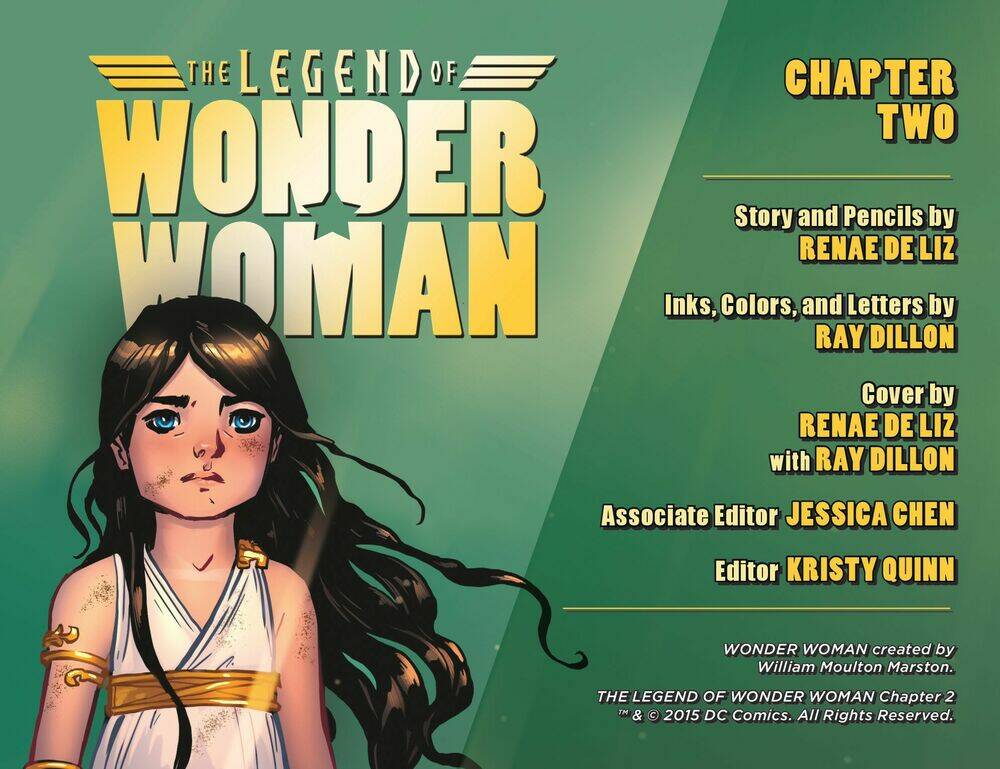 The Legend Of Wonder Woman Chapter 2 - Next Chapter 3