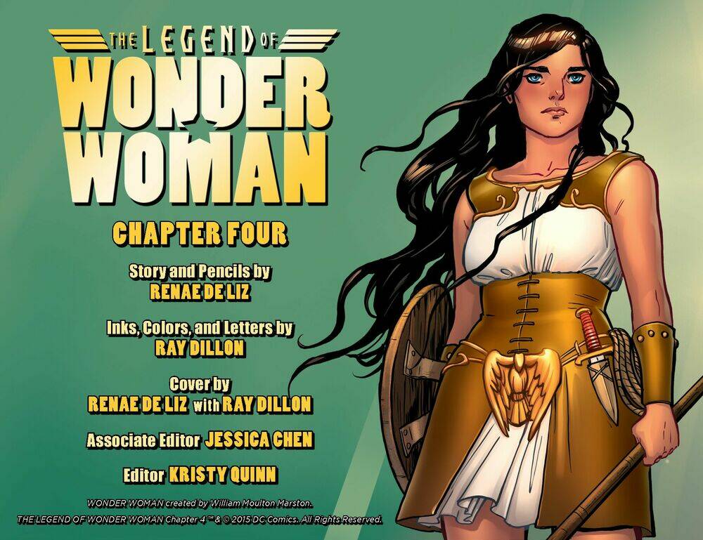 The Legend Of Wonder Woman Chapter 4 - Next Chapter 5