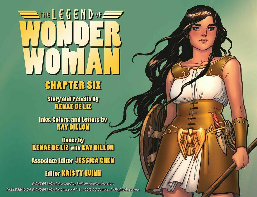 The Legend Of Wonder Woman Chapter 6 - Next Chapter 7