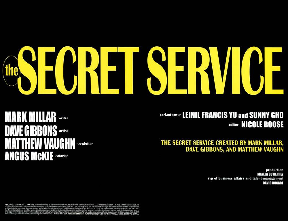 The Secret Service Chapter 1 - Trang 2