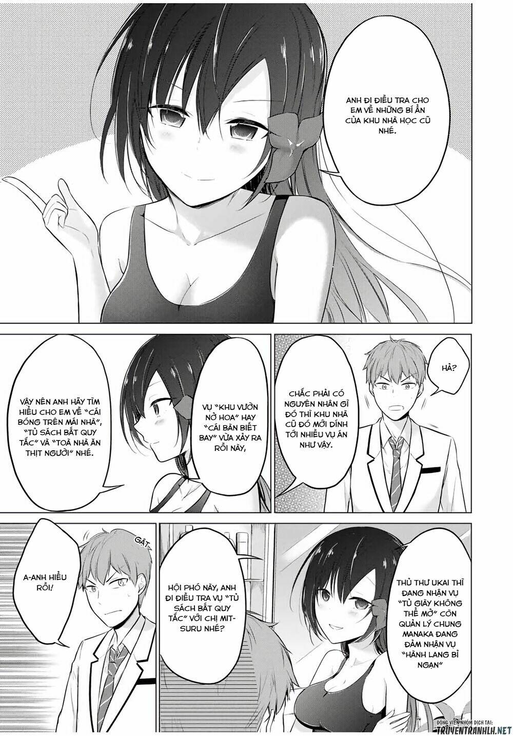 The Student Council President Solves Everything On The Bed Chapter 7.1 - Trang 2