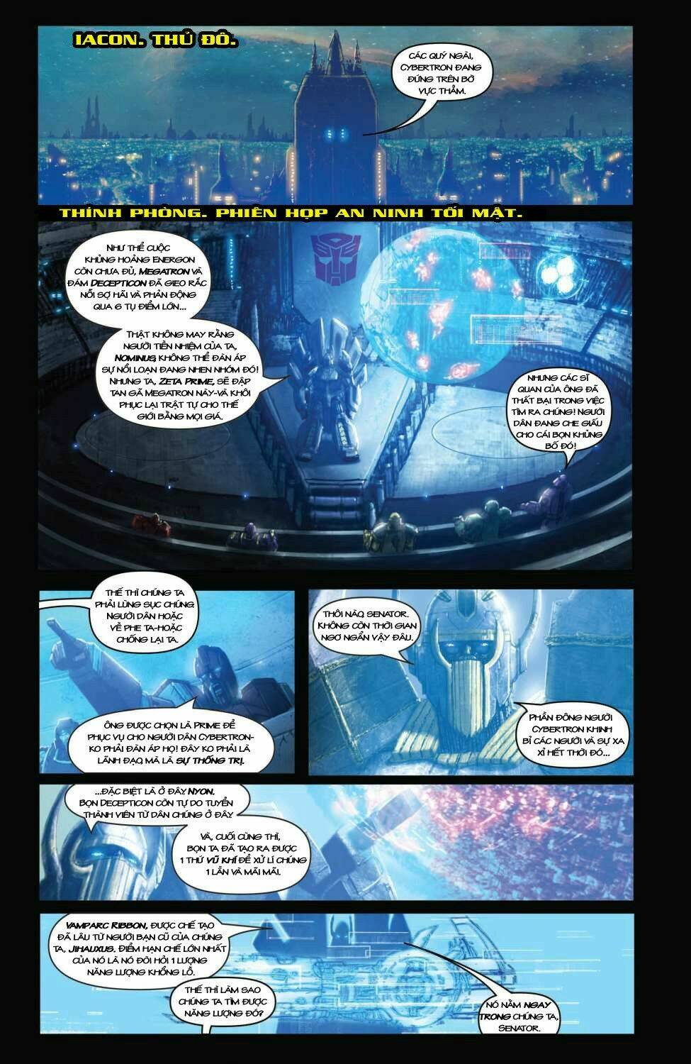 The Tranformers - Autocracy Chapter 2 - Trang 2