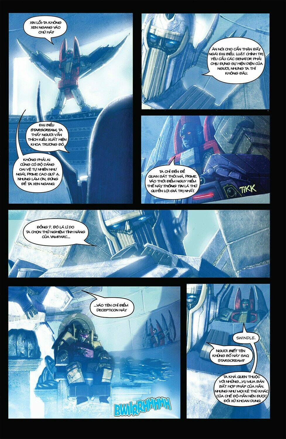 The Tranformers - Autocracy Chapter 2 - Trang 2