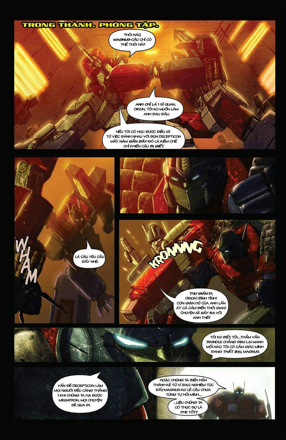 The Tranformers - Autocracy Chapter 2 - Trang 2