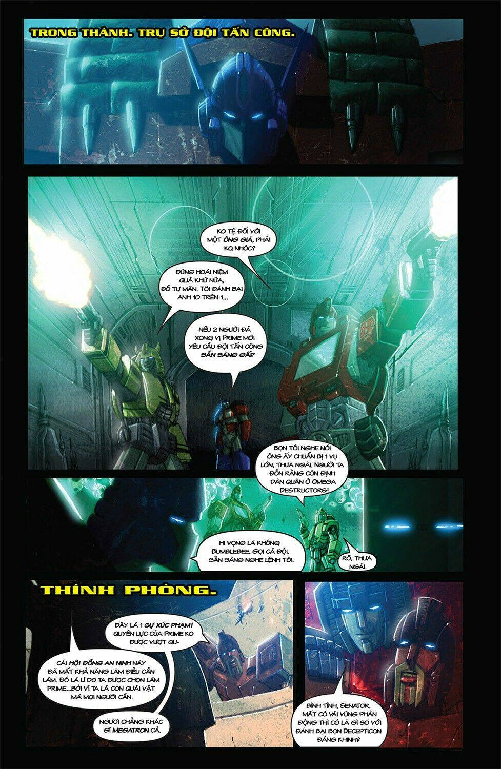 The Tranformers - Autocracy Chapter 2 - Trang 2