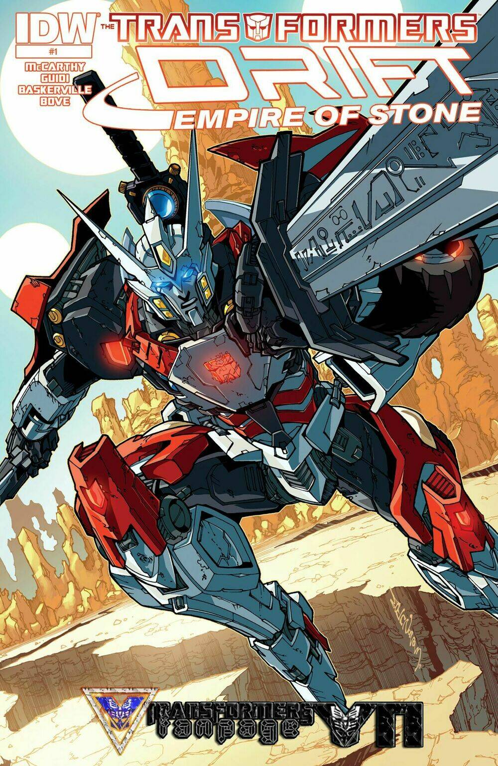 The Transformers: Drift - Empire of Stone Chapter 1 - Trang 2