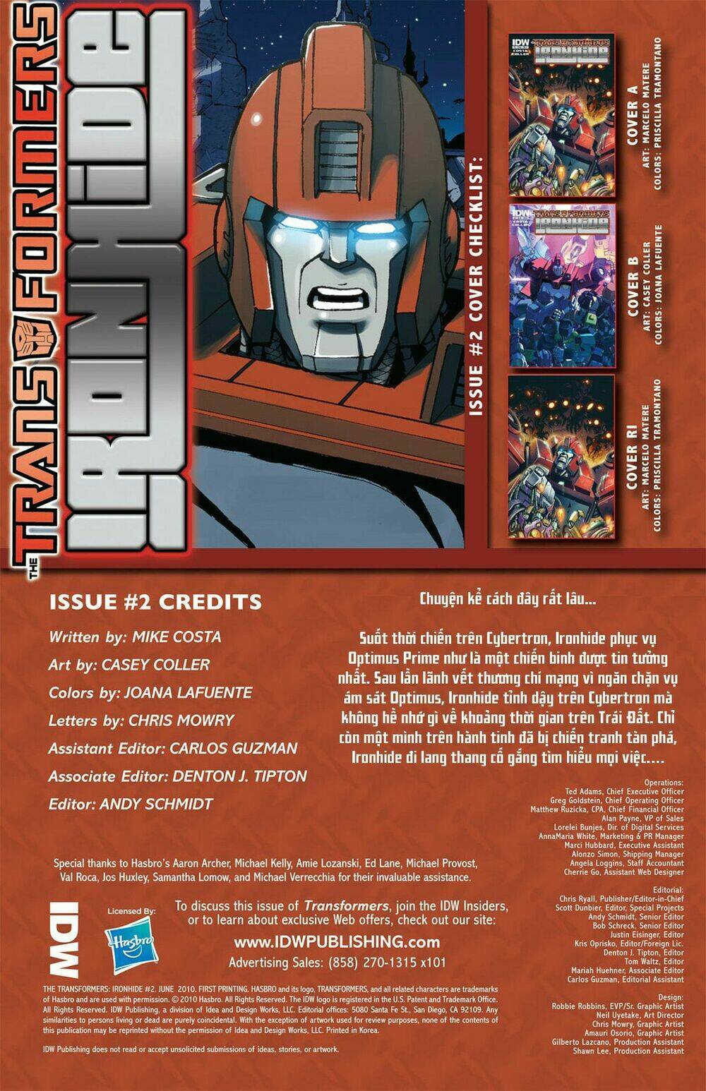 The Transformers: Ironhide Chapter 2 - Next Chapter 3