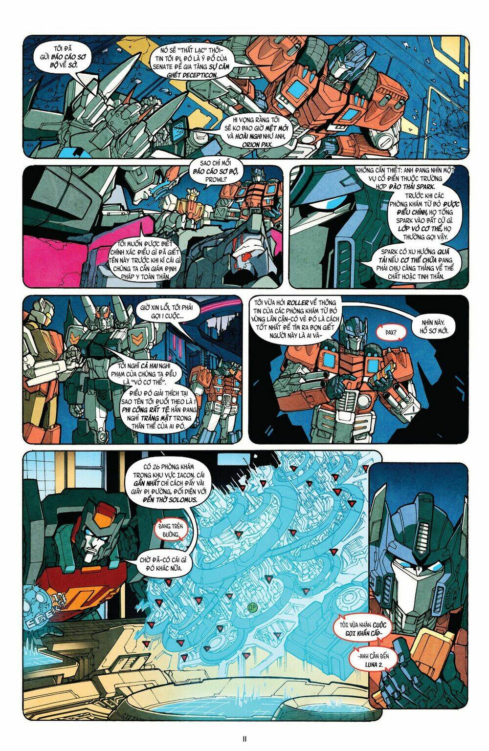 The Transformers: More Than Meets The Eye Chapter 10 - Trang 2