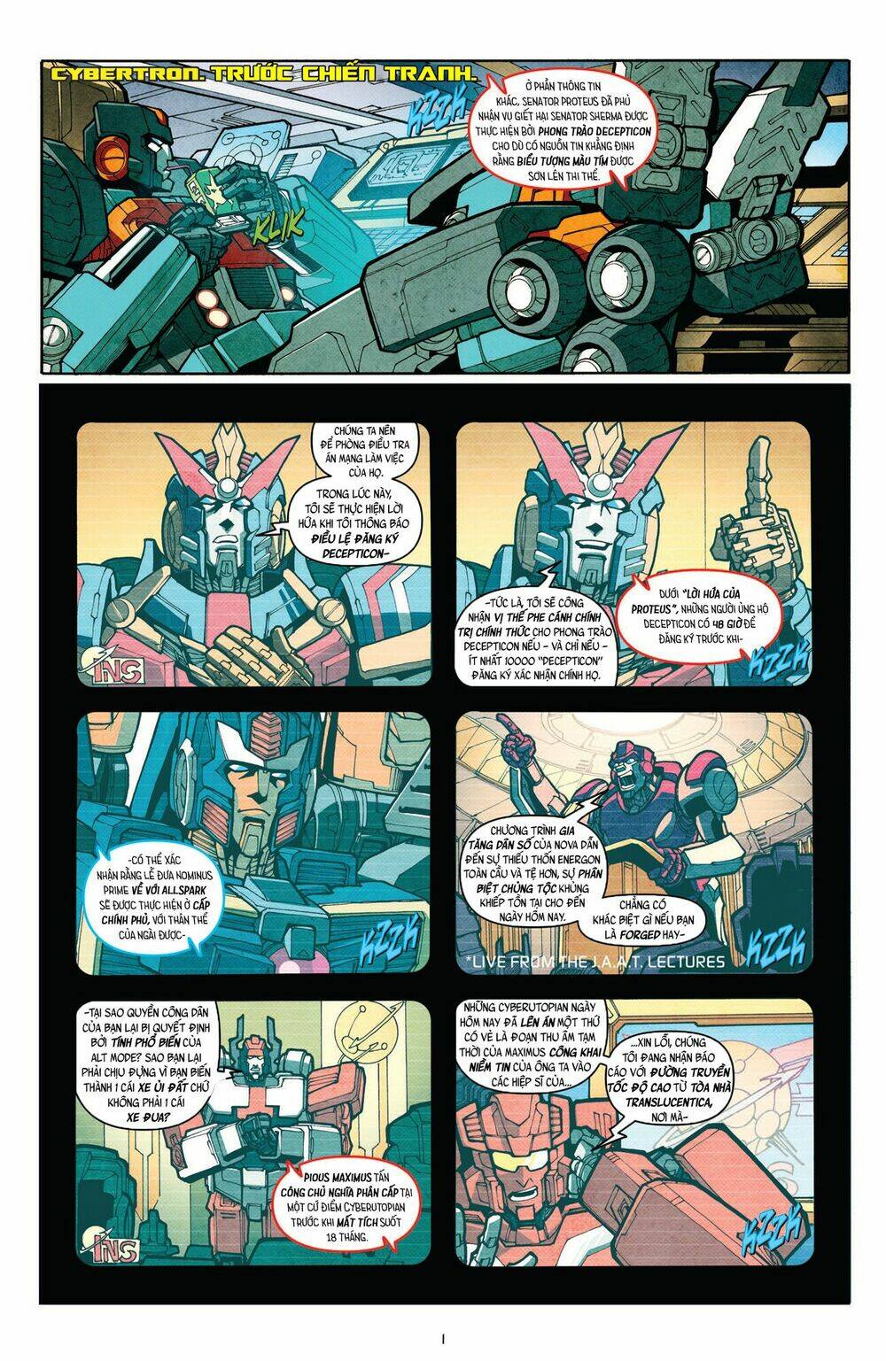 The Transformers: More Than Meets The Eye Chapter 10 - Trang 2