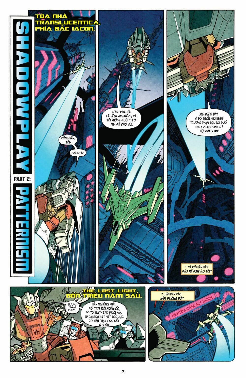 The Transformers: More Than Meets The Eye Chapter 10 - Trang 2