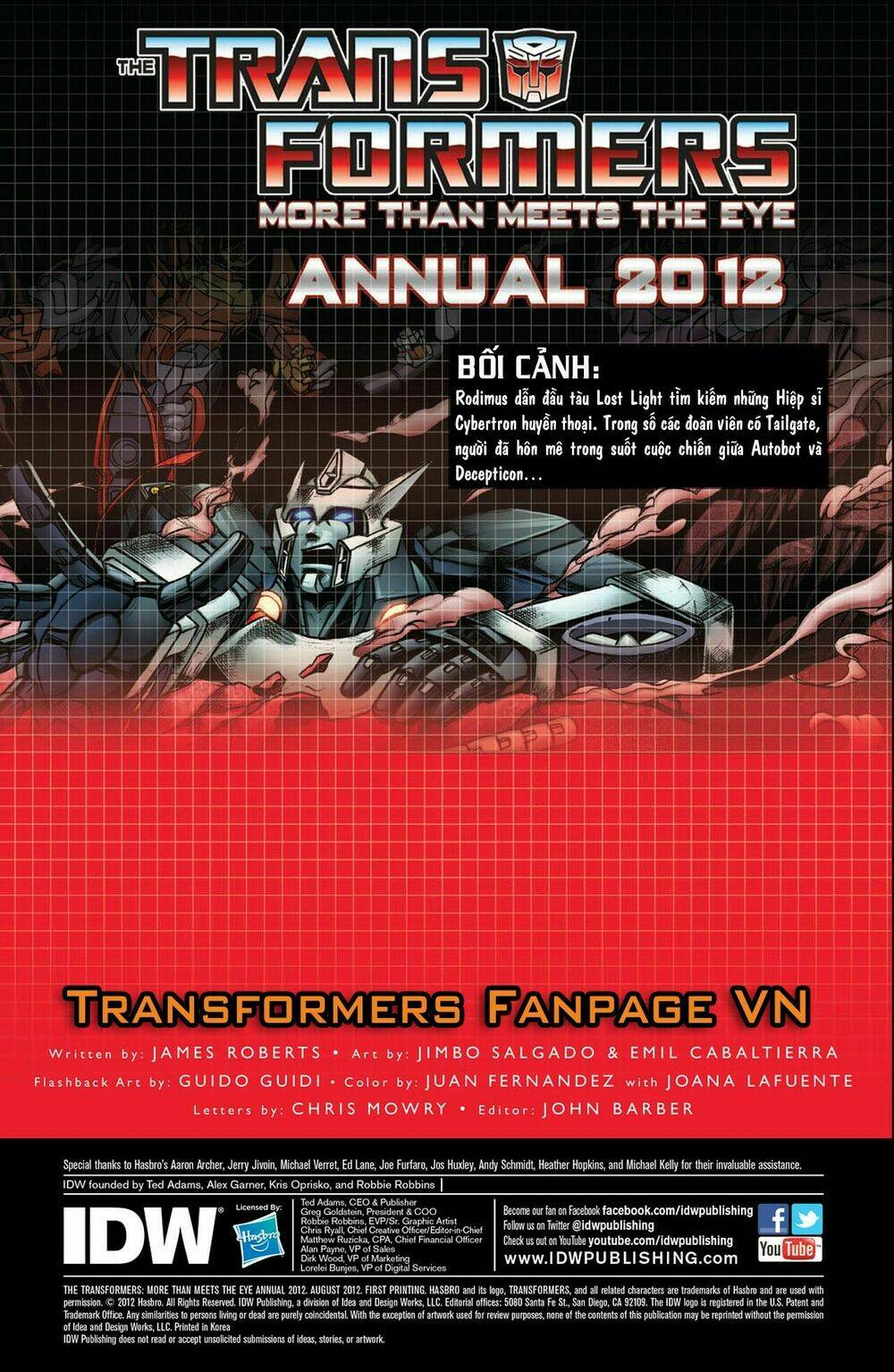 The Transformers: More Than Meets The Eye Chapter 7.1 - Trang 2