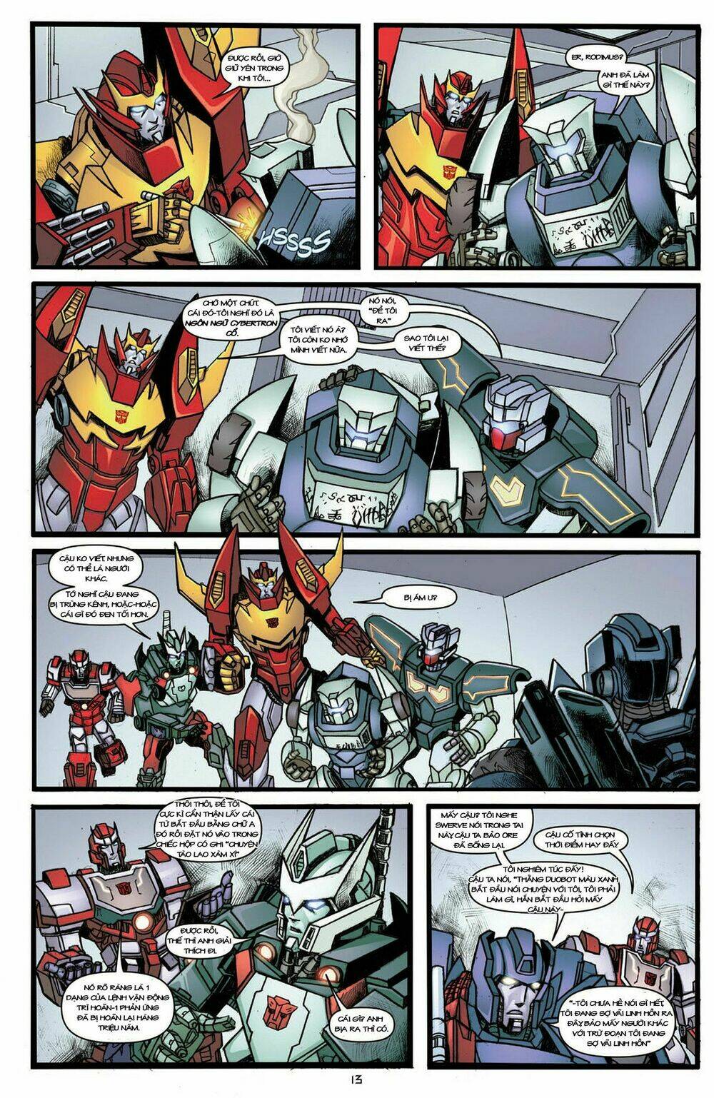 The Transformers: More Than Meets The Eye Chapter 7.1 - Trang 2