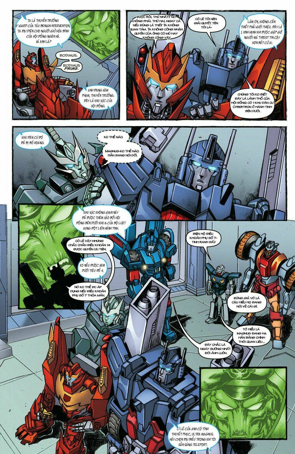 The Transformers: More Than Meets The Eye Chapter 7.1 - Trang 2